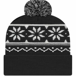 USA-Made Snowflake Beanie Thumbnail
