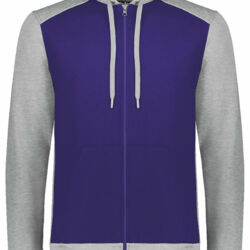 Unisex Eco Revive™ Three-Season Triblend Fleece Full-Zip Hooded Sweatshirt Thumbnail