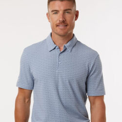 Men's Blended Printed Polo Thumbnail