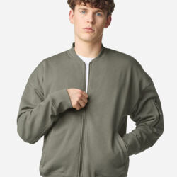 Unisex French Terry Bomber Jacket Thumbnail