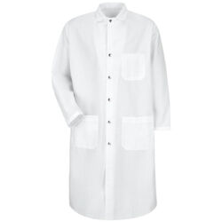 Men's Snap-Front Spun Polyester Butcher Coat Thumbnail