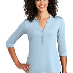 Women's UV Choice Pique Henley Thumbnail