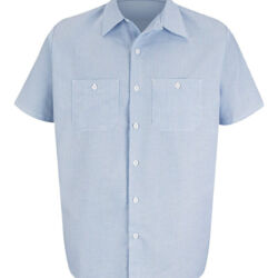 Men's Tall Industrial Stripe Work Shirt Thumbnail