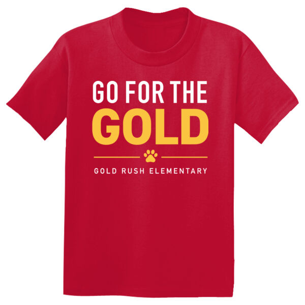 Gold Rush - Youth PosiCharge ® Competitor Tee Thumbnail