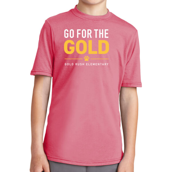 Gold Rush - Youth Performance Blend Tee Thumbnail