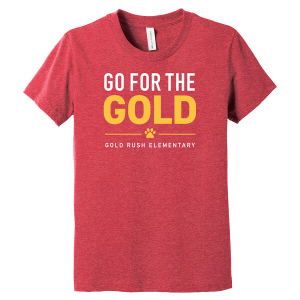 Gold Rush - Youth Heather CVC Tee Thumbnail
