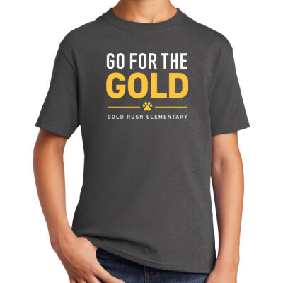 Gold Rush - Youth Core Cotton DTG Tee Thumbnail
