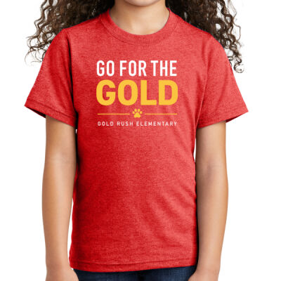 Gold Rush - Youth Tri Blend Tee Thumbnail