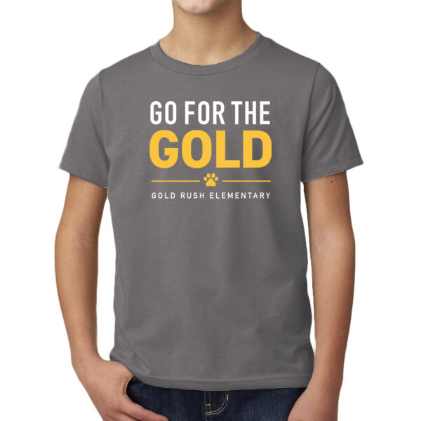 Gold Rush - Youth CVC T-Shirt Thumbnail