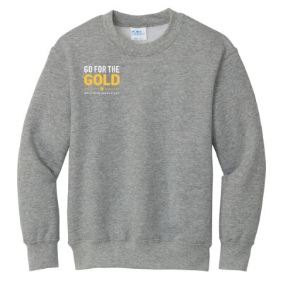 Gold Rush - Youth Core Fleece Crewneck Sweatshirt Thumbnail
