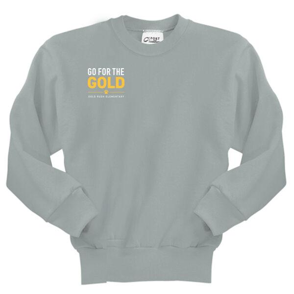 Gold Rush - Youth Core Fleece Crewneck Sweatshirt Thumbnail