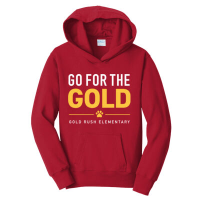 Gold Rush - Youth Fan Favorite Fleece Pullover Hooded Sweatshirt Thumbnail