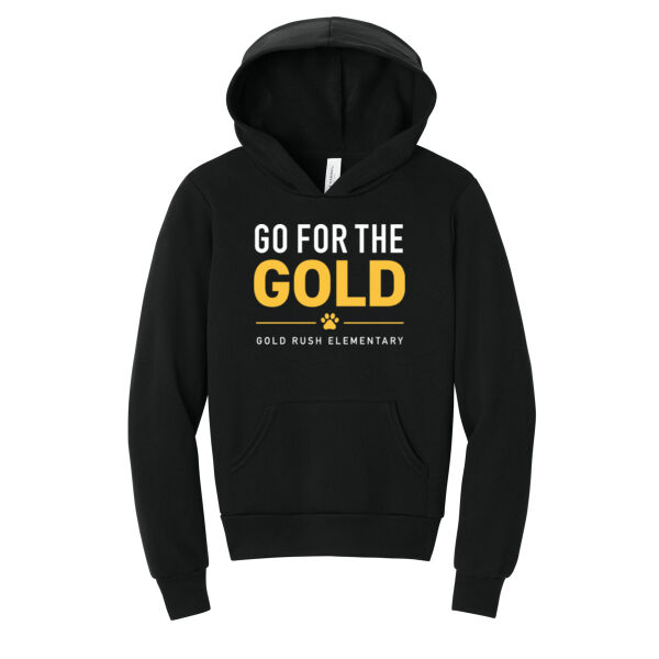 Gold Rush - Youth Sponge Fleece Pullover Hoodie Thumbnail