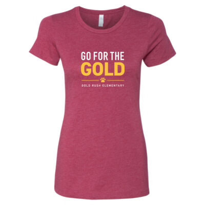 Gold Rush - Women’s CVC T-Shirt Thumbnail