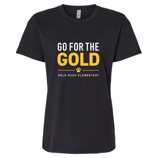 Gold Rush - Women's Cotton Relaxed T-Shirt Thumbnail