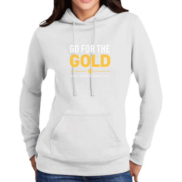 Gold Rush - Ladies Core Fleece Pullover Hooded Sweatshirt Thumbnail