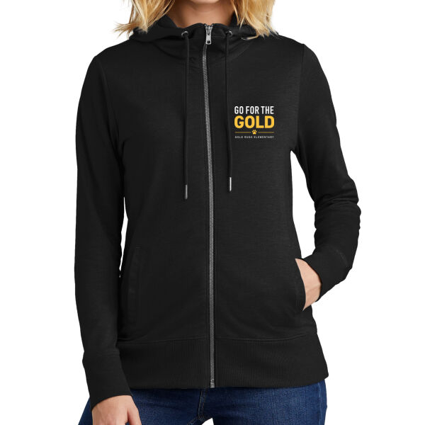 Gold Rush - Women's Featherweight French Terry Full Zip Hoodie Thumbnail