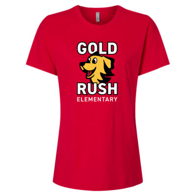 Gold Rush - Women's Cotton Relaxed T-Shirt Thumbnail