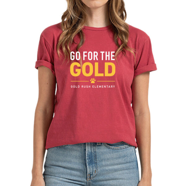 Gold Rush - Unisex Heritage T-Shirt Thumbnail