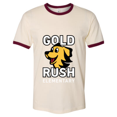 Gold Rush - Cotton Ringer T-Shirt Thumbnail