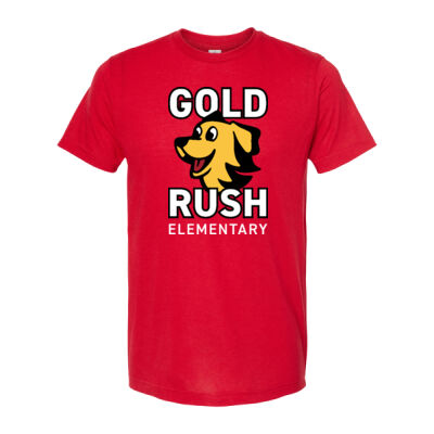 Gold Rush - Unisex Poly-Rich T-Shirt Thumbnail