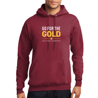 Gold Rush - Core Fleece Pullover Hooded Sweatshirt Thumbnail