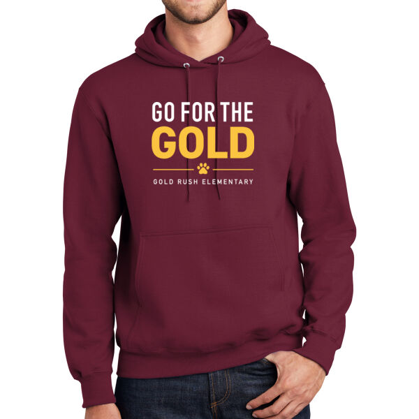 Gold Rush - Essential Fleece Pullover Hooded Sweatshirt Thumbnail