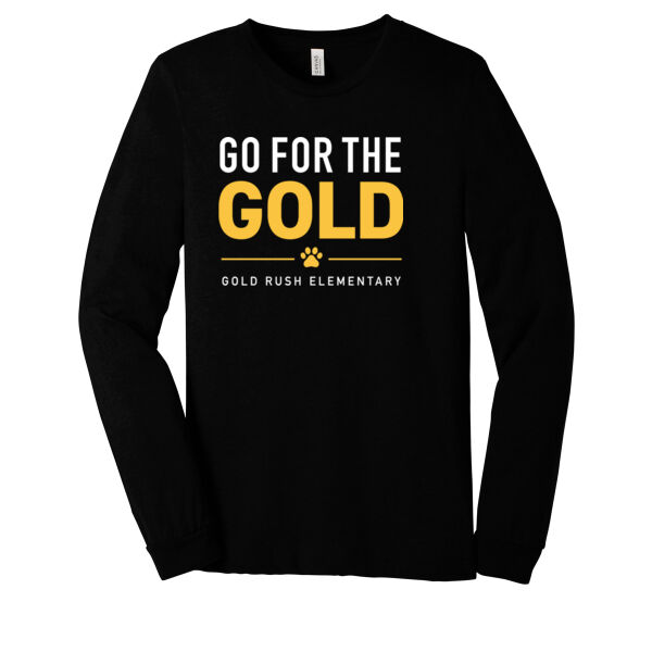 Gold Rush - Unisex Triblend Long Sleeve Tee Thumbnail