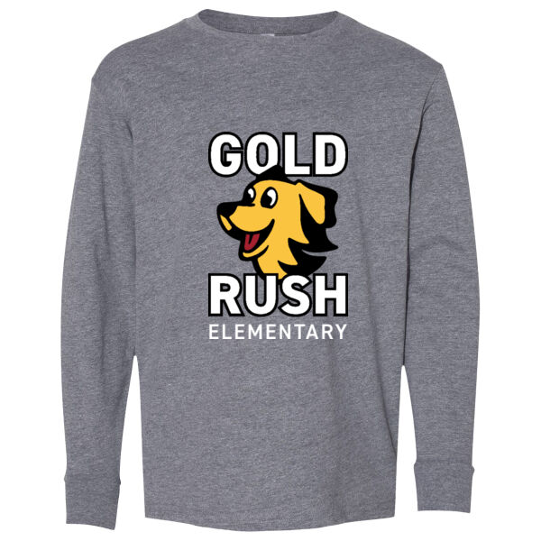 Gold Rush - Youth Fine Jersey Long Sleeve Tee Thumbnail